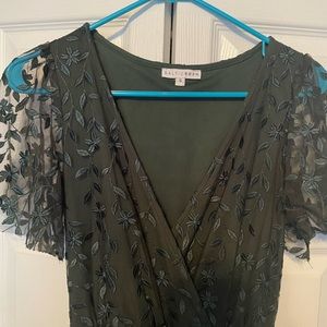 Baltic Born Marseille green lacy dress